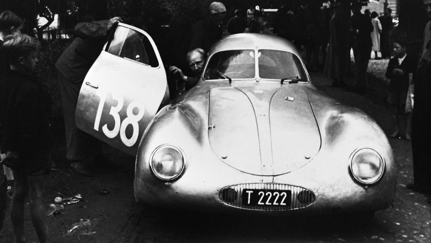 Otto Mathé, Porsche Type 64, Porsche AG