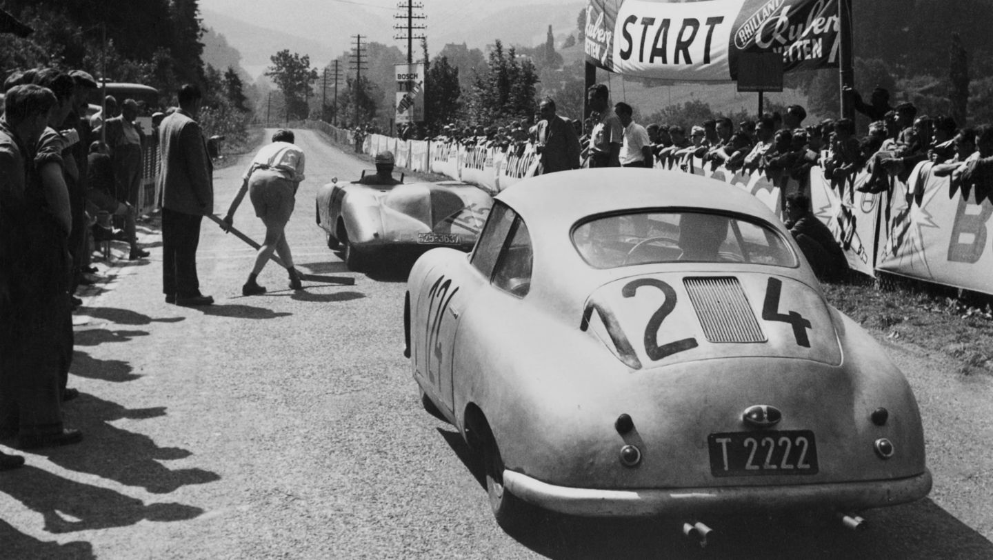 Otto Mathé, Porsche 356, Porsche AG