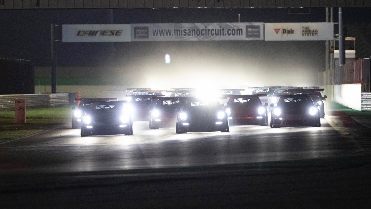 Porsche Sports Cup Suisse: Nachtrennen; 2021, Misano, Porsche Schweiz AG