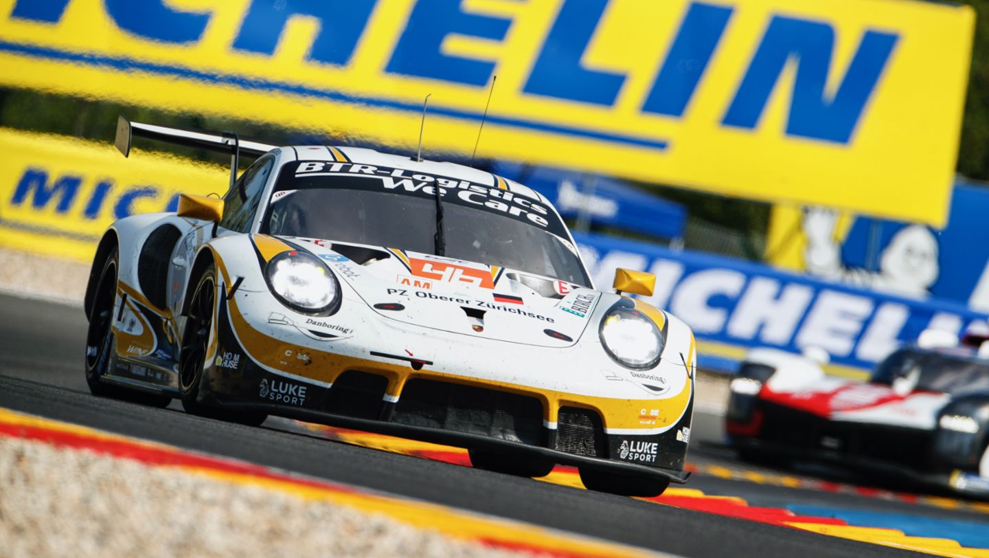 Niki Leutwiler, 911 RSR, Spa, 2022, Porsche AG