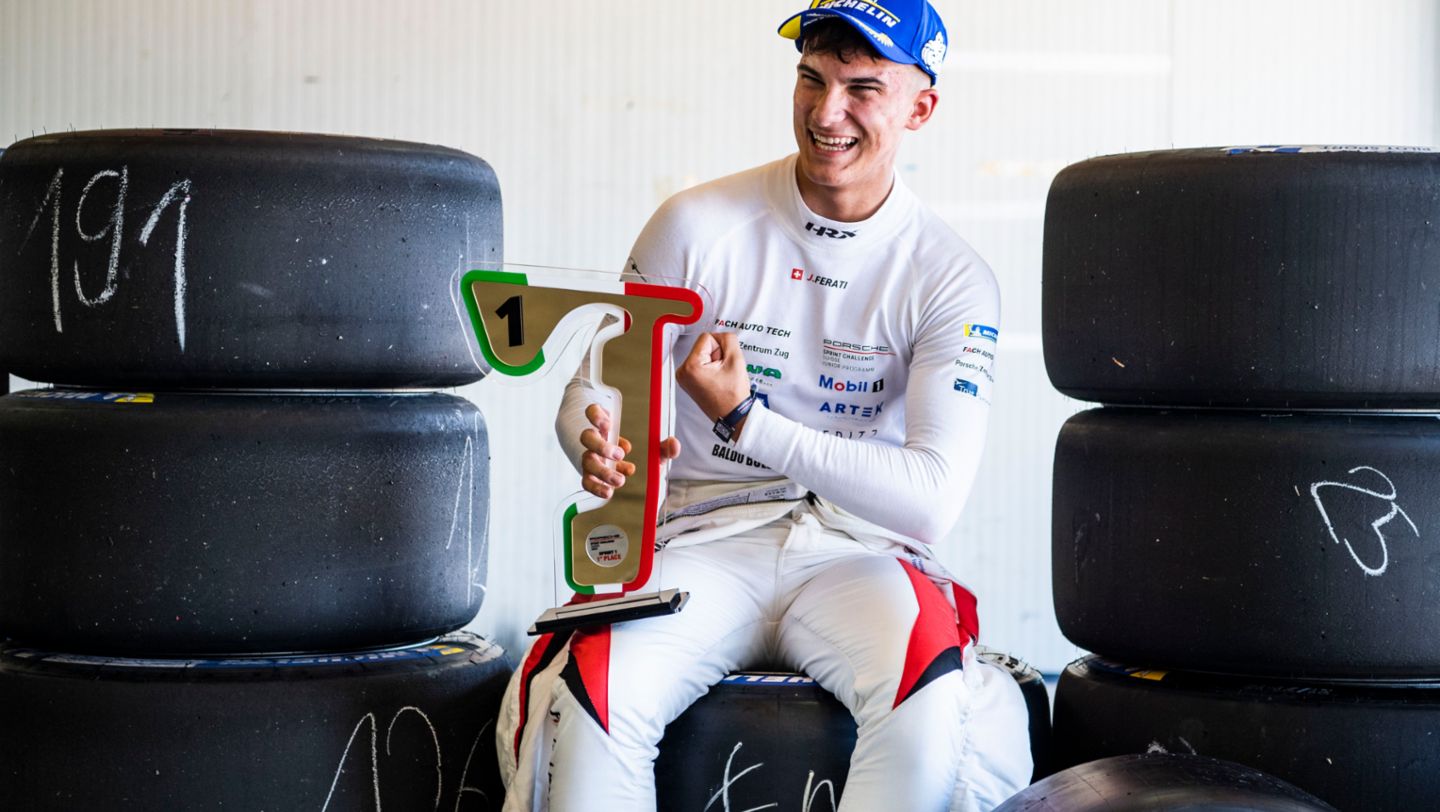 Jasin Ferati, GT3 Cup, Porsche Sprint Challenge Suisse, 2023, Porsche AG