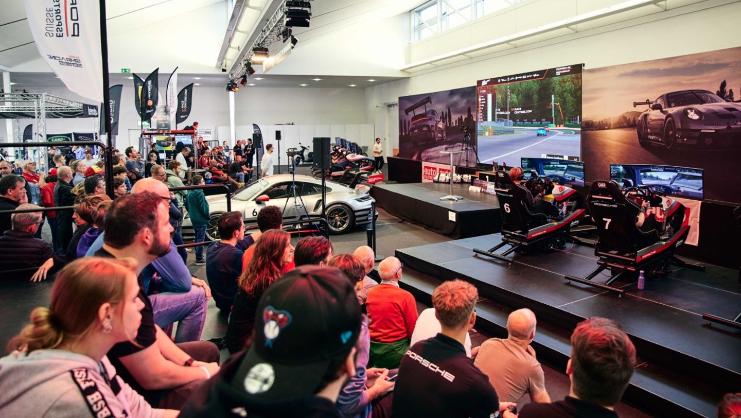 Porsche Esports Carrera Cup Suisse, Auto Zürich, 2023, Porsche Schweiz AG