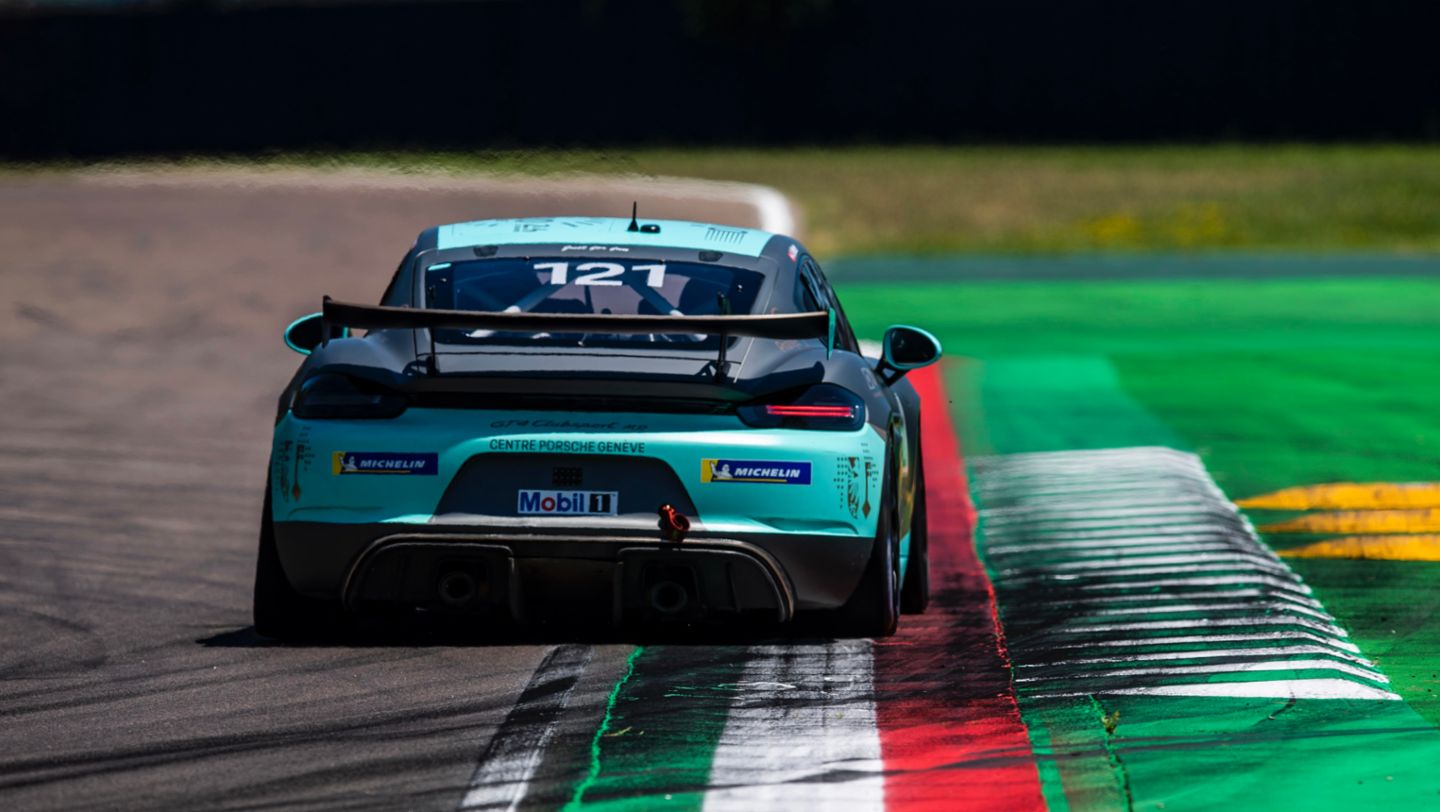Alexandre Mottet, Porsche Sprint Challenge Suisse: GT4 Clubsport, Imola, 2023, Porsche Schweiz AG
