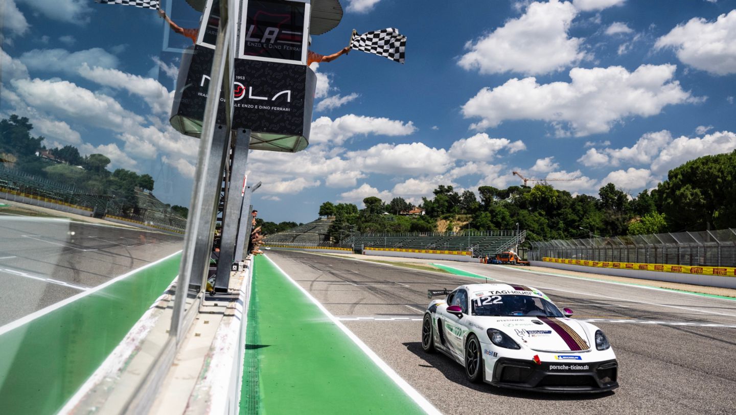 Markus Lietzau, Porsche Sprint Challenge Suisse: GT4 Clubsport, Imola, 2023, Porsche Schweiz AG