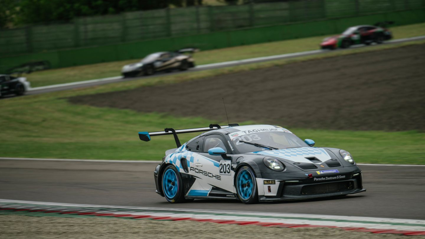 Sebastian Schmitt, Porsche Sprint Challenge Suisse: Open GT, Imola, 2024, Porsche Schweiz AG