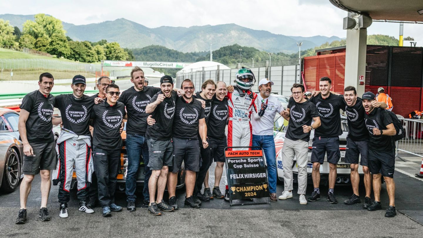 Felix Hirsiger, Porsche Sprint Challenge Suisse: GT3 Cup, Mugello (I), 2024, Porsche Schweiz AG