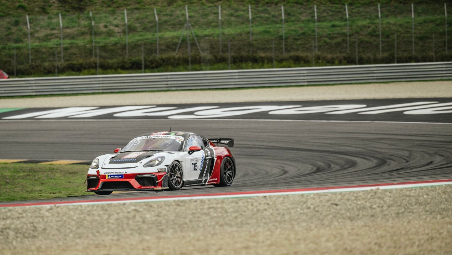 Giovanni Fiorini, Porsche Sprint Challenge Suisse: GT4 Clubsport, Mugello (I), 2024, Porsche Schweiz AG