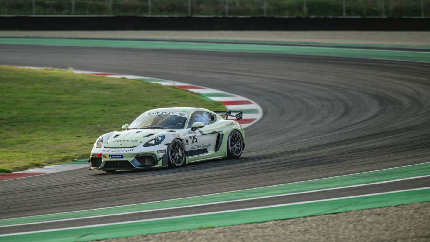 Balz Rüegger, Porsche Sprint Challenge Suisse: GT4 Clubsport, Mugello (I), 2024, Porsche Schweiz AG