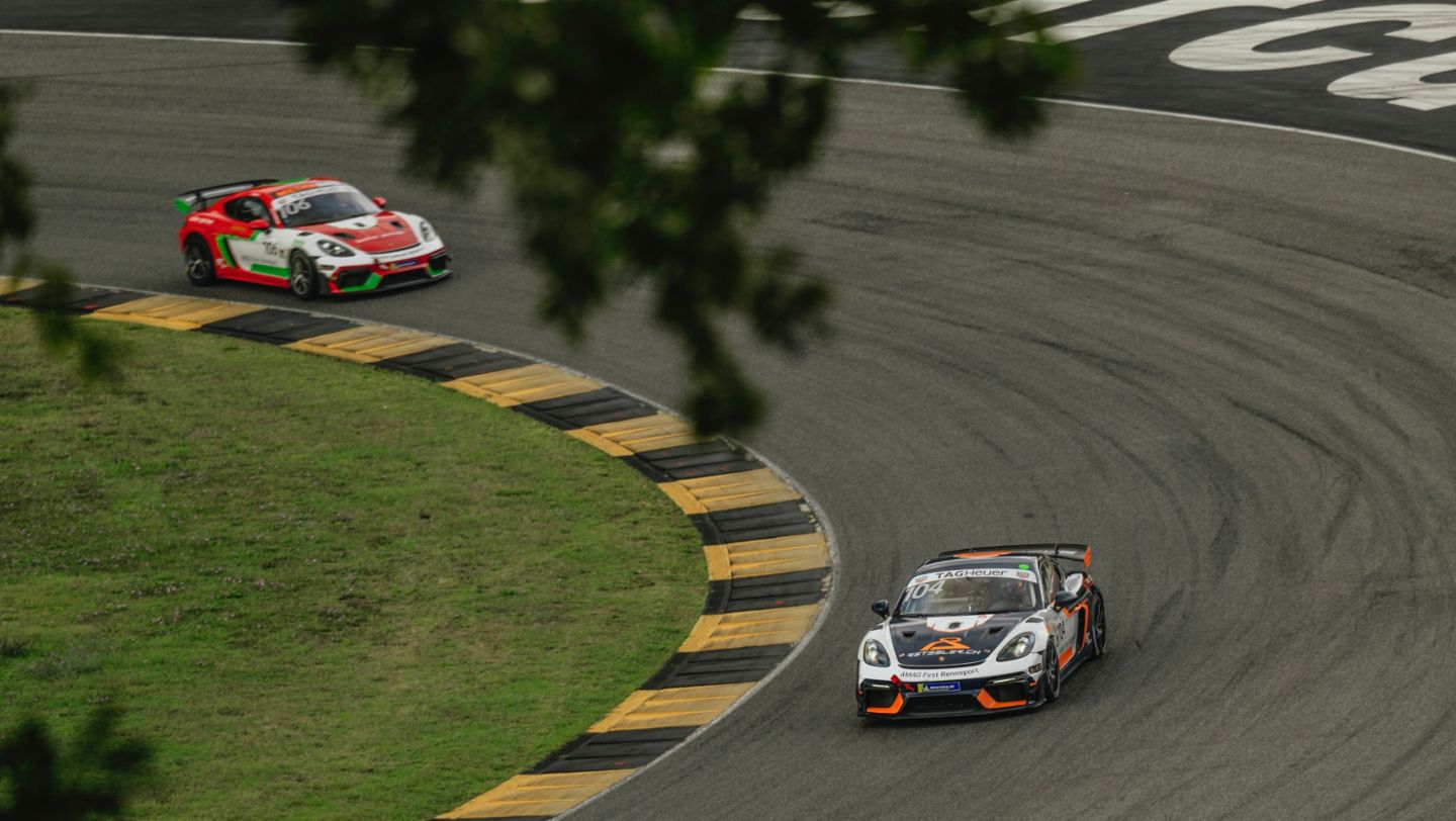 Remo Stebler, Porsche Sprint Challenge Suisse: GT4 Clubsport, Mugello (I), 2024, Porsche Schweiz AG