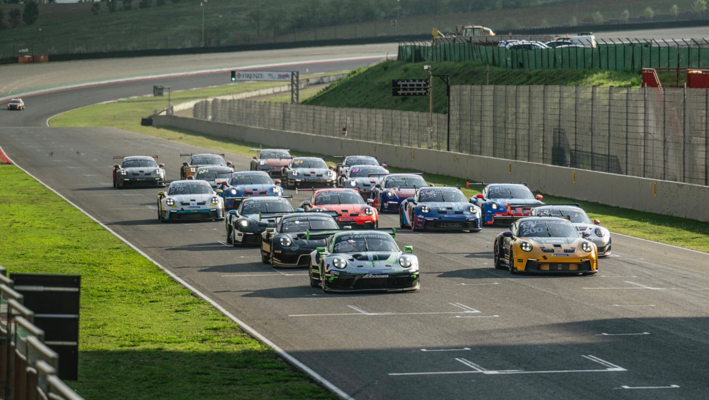 Porsche Sprint Challenge Suisse: Open GT, Mugello (I), 2024, Porsche Schweiz AG