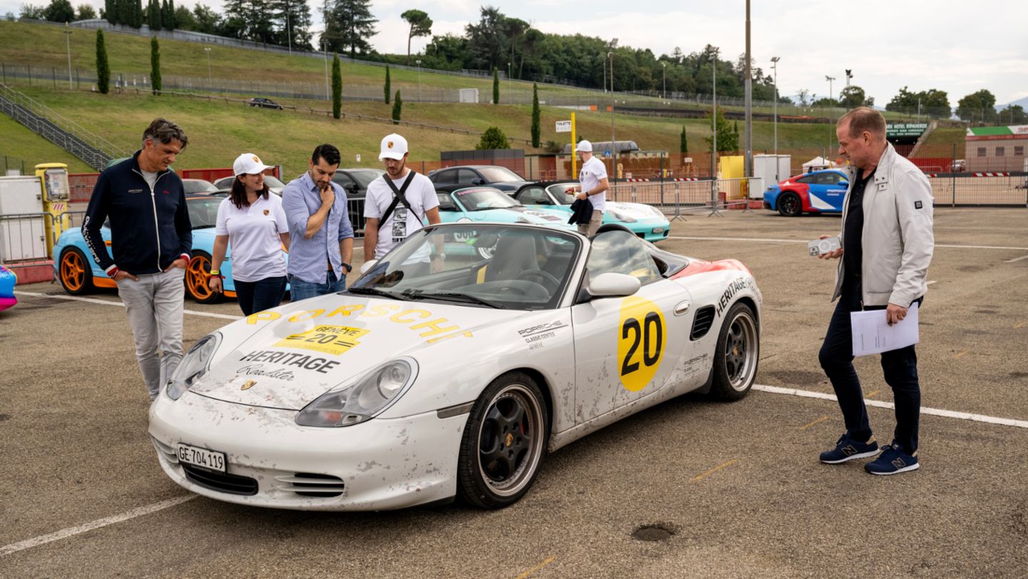 Boxster S, Porsche Zentrum Genf, Legends Alive #986, 2024, Porsche Schweiz AG