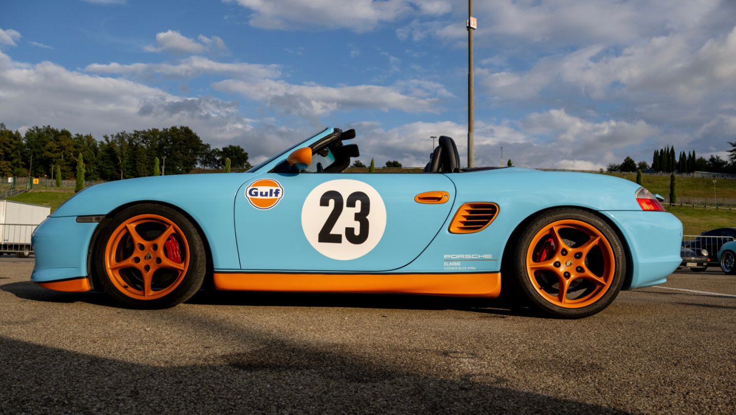 Boxster S, Porsche Zentrum Lugano, Legends Alive #986, 2024, Porsche Schweiz AG