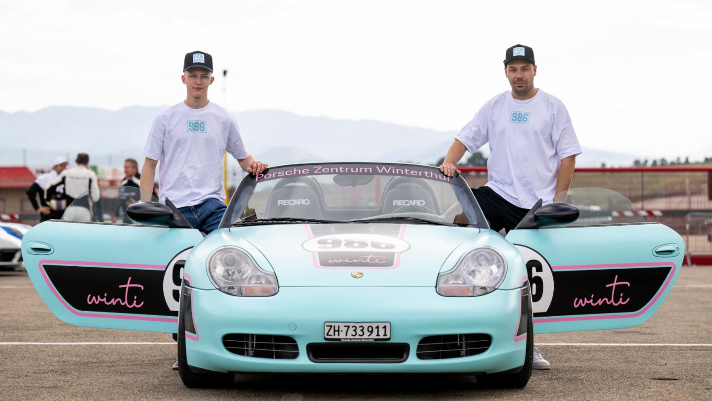Boxster S, Porsche Zentrum Winterthur, Legends Alive #986, 2024, Porsche Schweiz AG