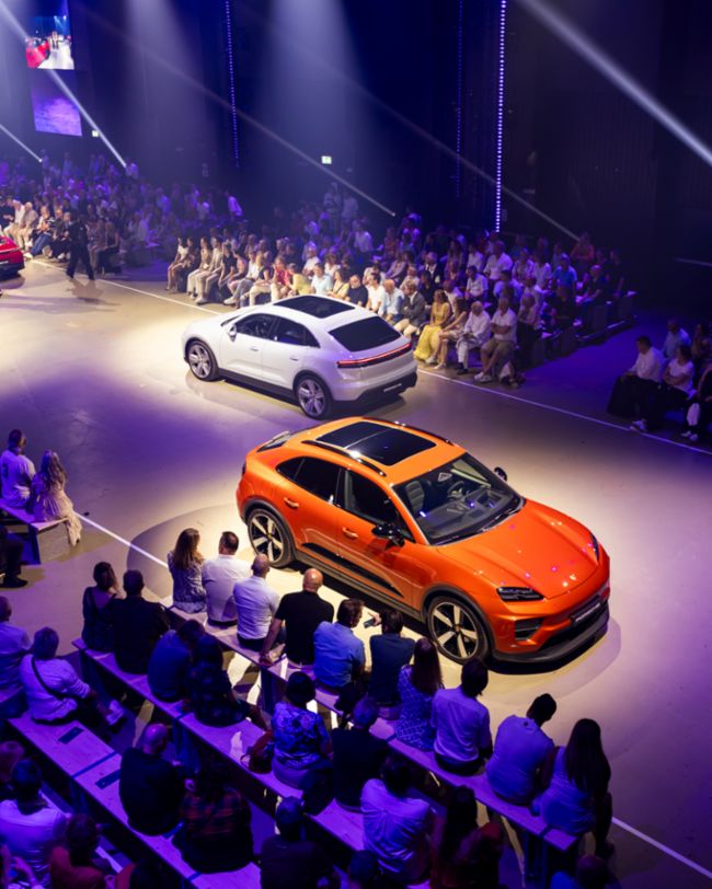 Macan 4 Electric, Macan Turbo Electric, 911 Targa 4 GTS, Porsche Brand Night, Zürich, 2024, Porsche Schweiz AG