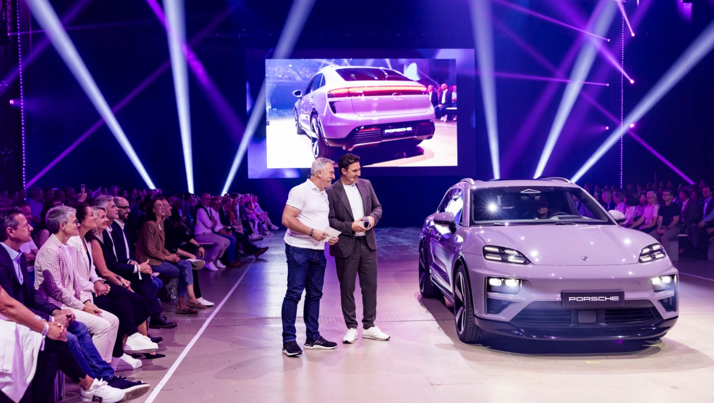 Macan Turbo Electric, Porsche Brand Night, Zürich, 2024, Porsche Schweiz AG