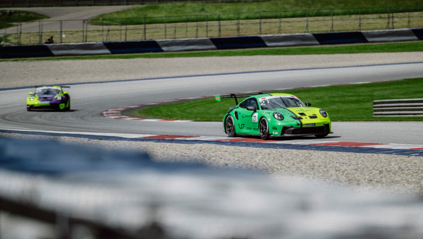 Ethan Ischer, Porsche Sprint Challenge Suisse: GT3 Cup, Spielberg (A), 2025, Porsche Schweiz AG