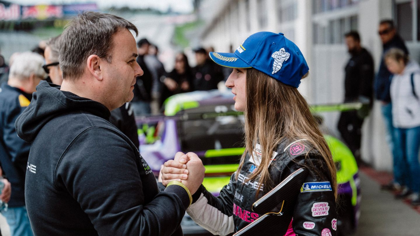 Karen Gaillard, Porsche Sprint Challenge Suisse: GT3 Cup, Spielberg (A), 2025, Porsche Schweiz AG