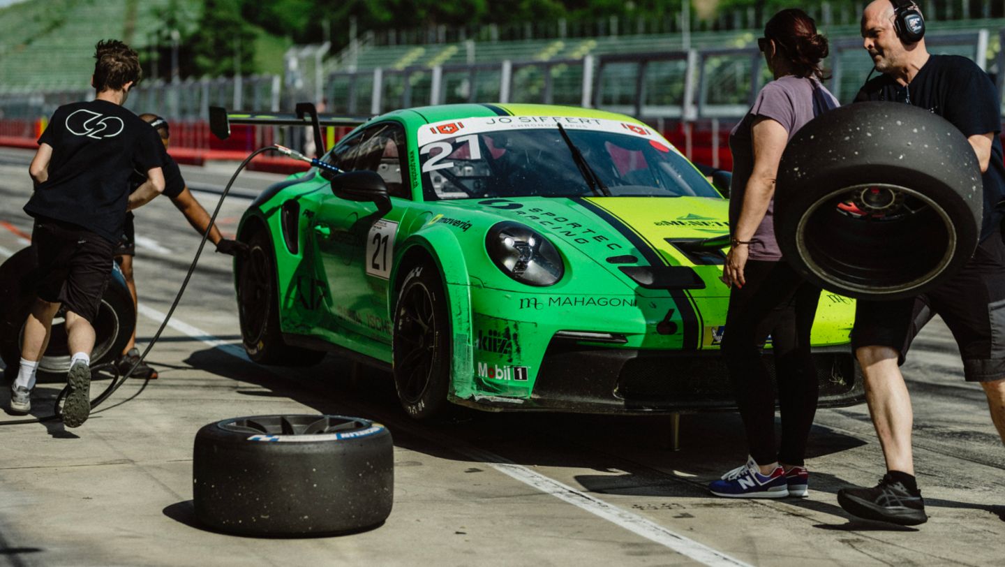 Ethan Ischer, Porsche Sprint Challenge Suisse: GT3 Cup, Imola (I), 2025, Porsche Schweiz AG