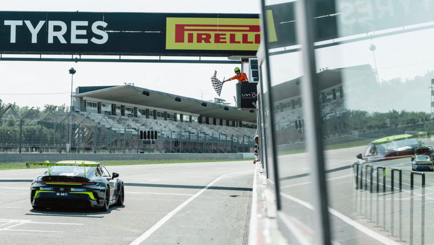 Felix Neuhofer, Porsche Sprint Challenge Suisse: GT3 Cup, Imola (I), 2025, Porsche Schweiz AG