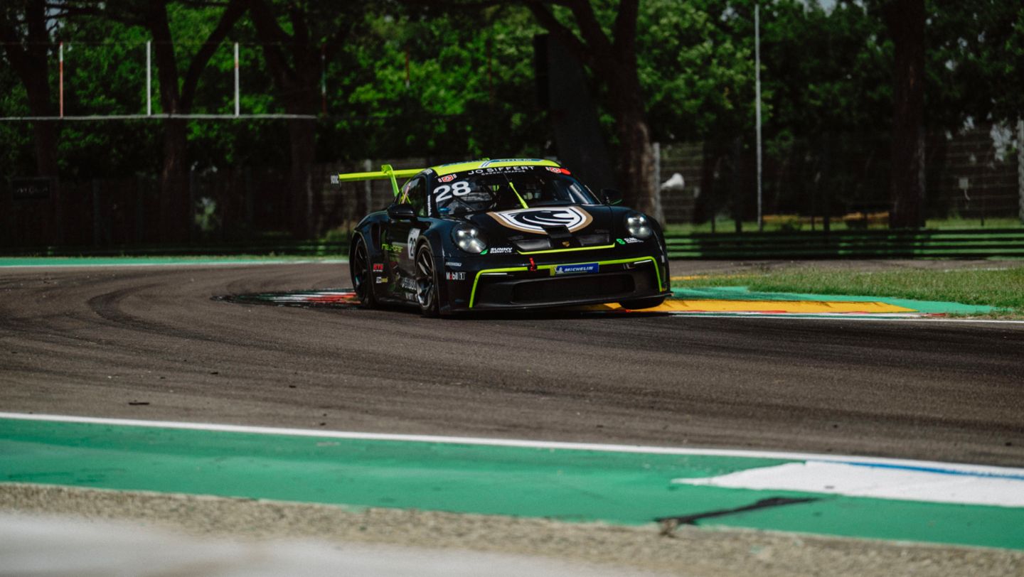 Felix Neuhofer, Porsche Sprint Challenge Suisse: GT3 Cup, Imola (I), 2025, Porsche Schweiz AG