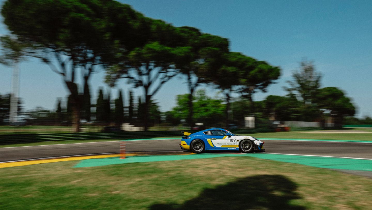 Andreas Heiniger, Porsche Sprint Challenge Suisse: GT4 Clubsport, Imola, 2025, Porsche Schweiz AG