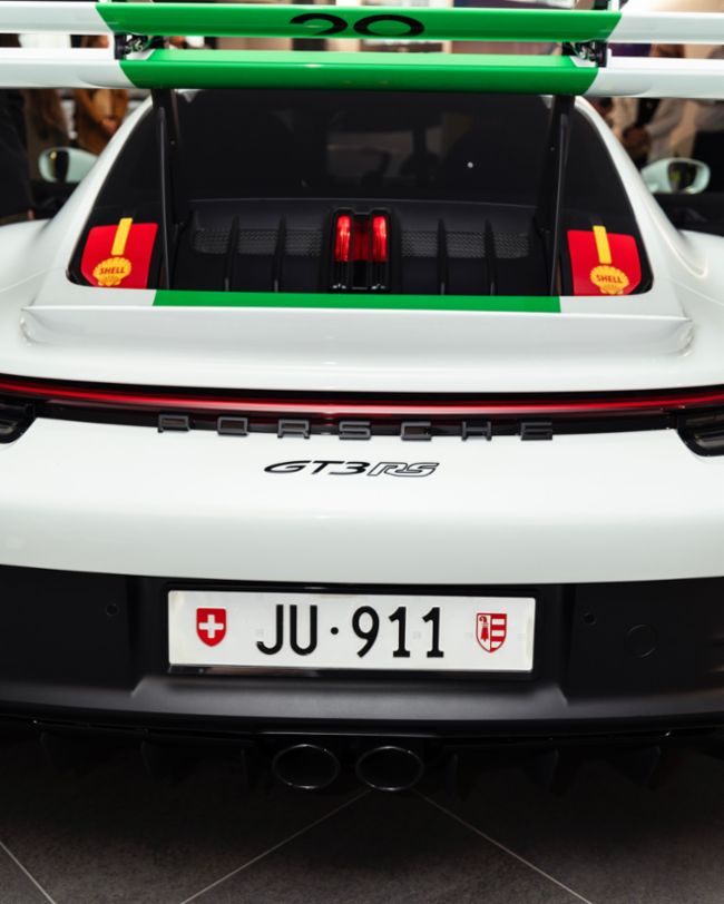 911 GT3 RS, Tribute to Jo Siffert, Sonderwunsch, 2025, Porsche Schweiz AG