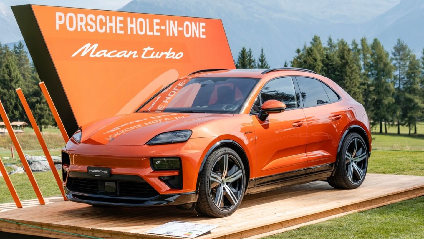 Macan Turbo, Omega European Masters, Crans-Montana, 2025, Porsche Schweiz AG
