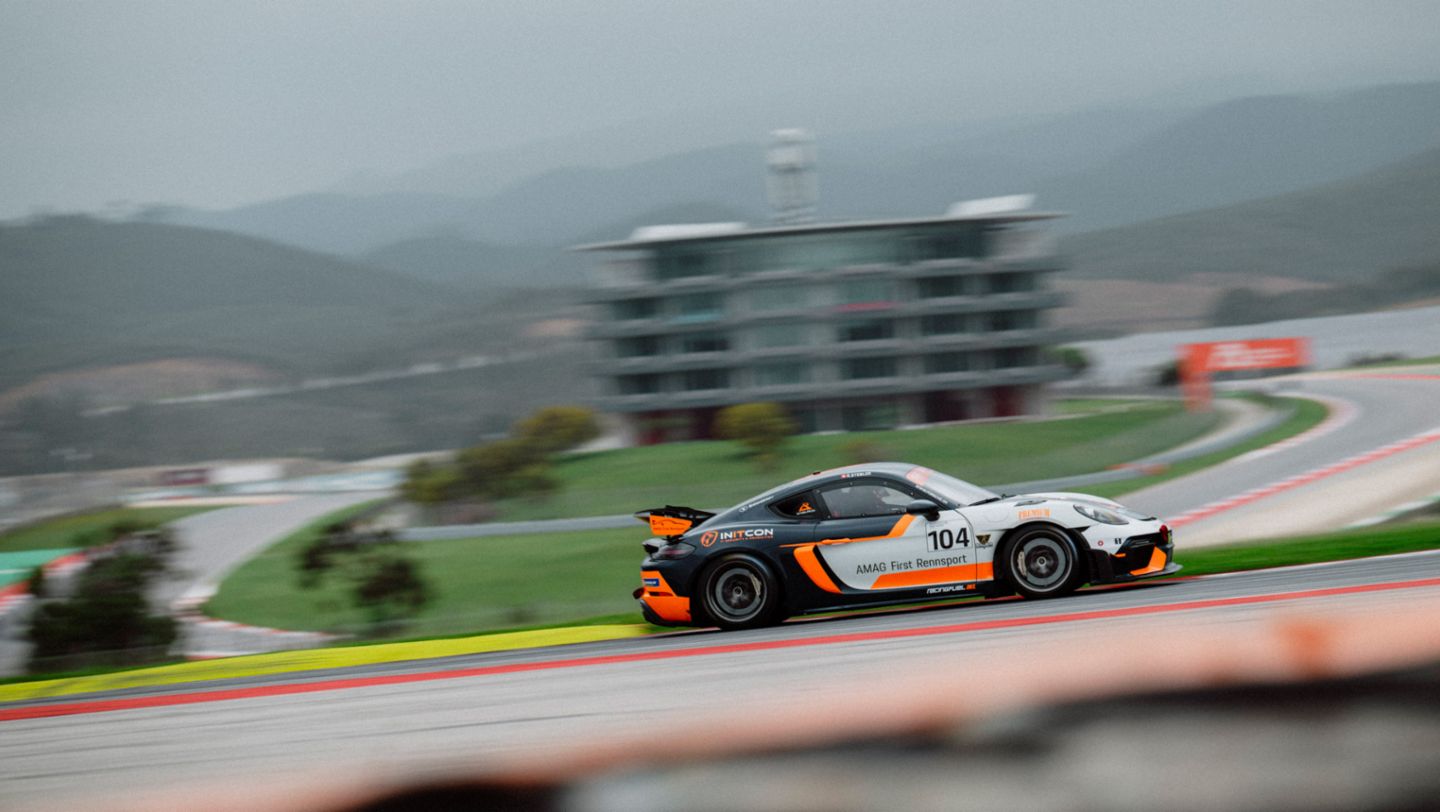 Remo Stebler, Porsche Sprint Challenge Suisse: GT4 Clubsport, Portimao (P), 2025, Porsche Schweiz AG