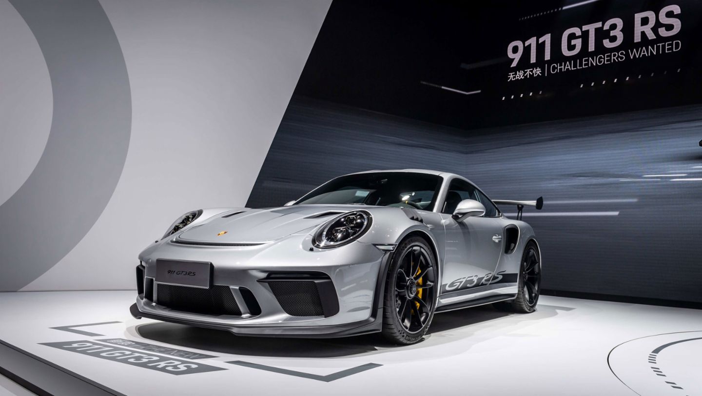 新款 911 GT3 RS 于北京车展亚洲首秀