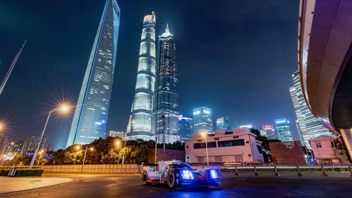 保时捷传奇战车 919 Hybrid 重返上海