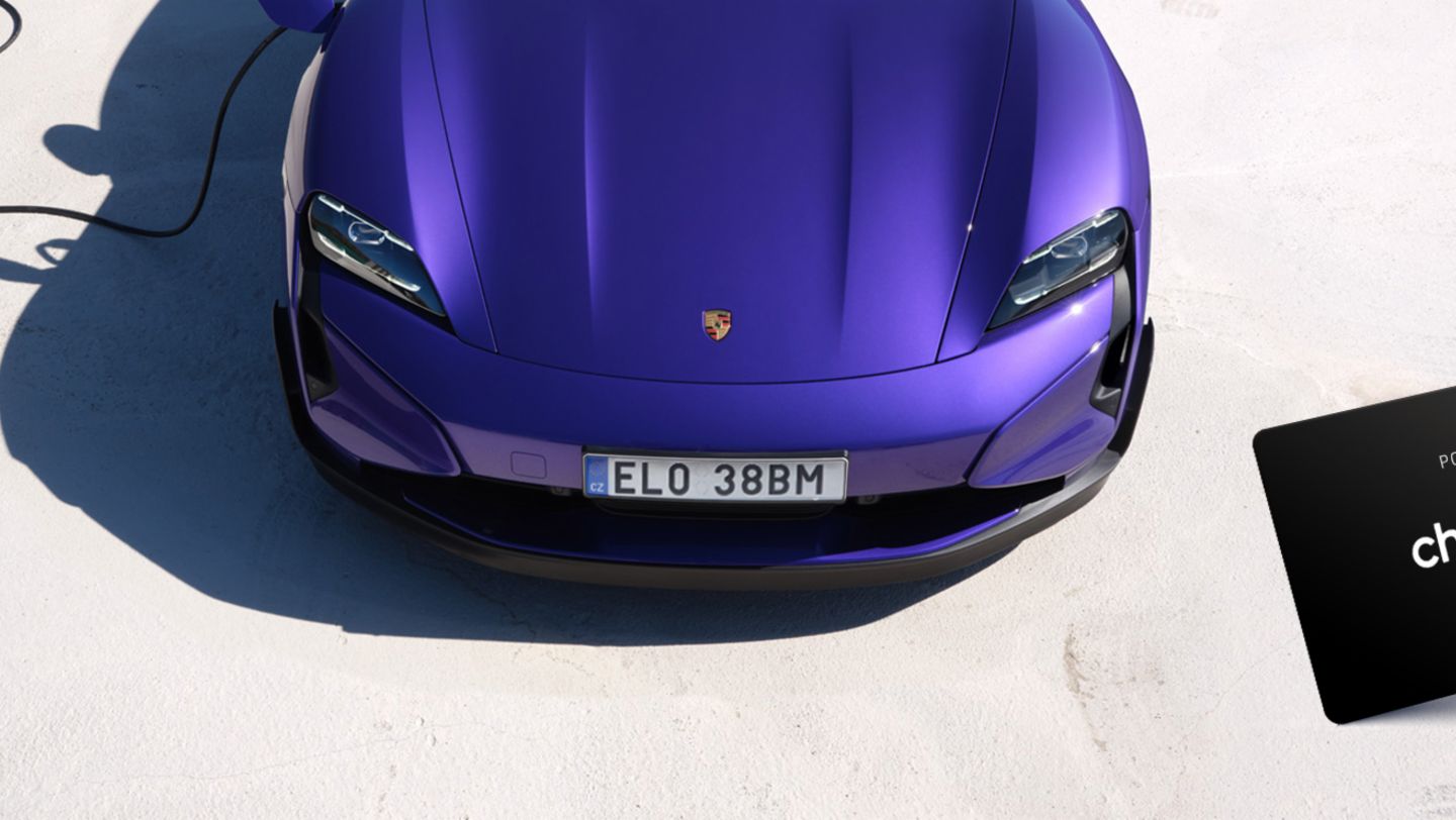 Nové Porsche Taycan s nabíjecí kartou chargee v hodnotě 121 000 Kč a dalšími benefity
