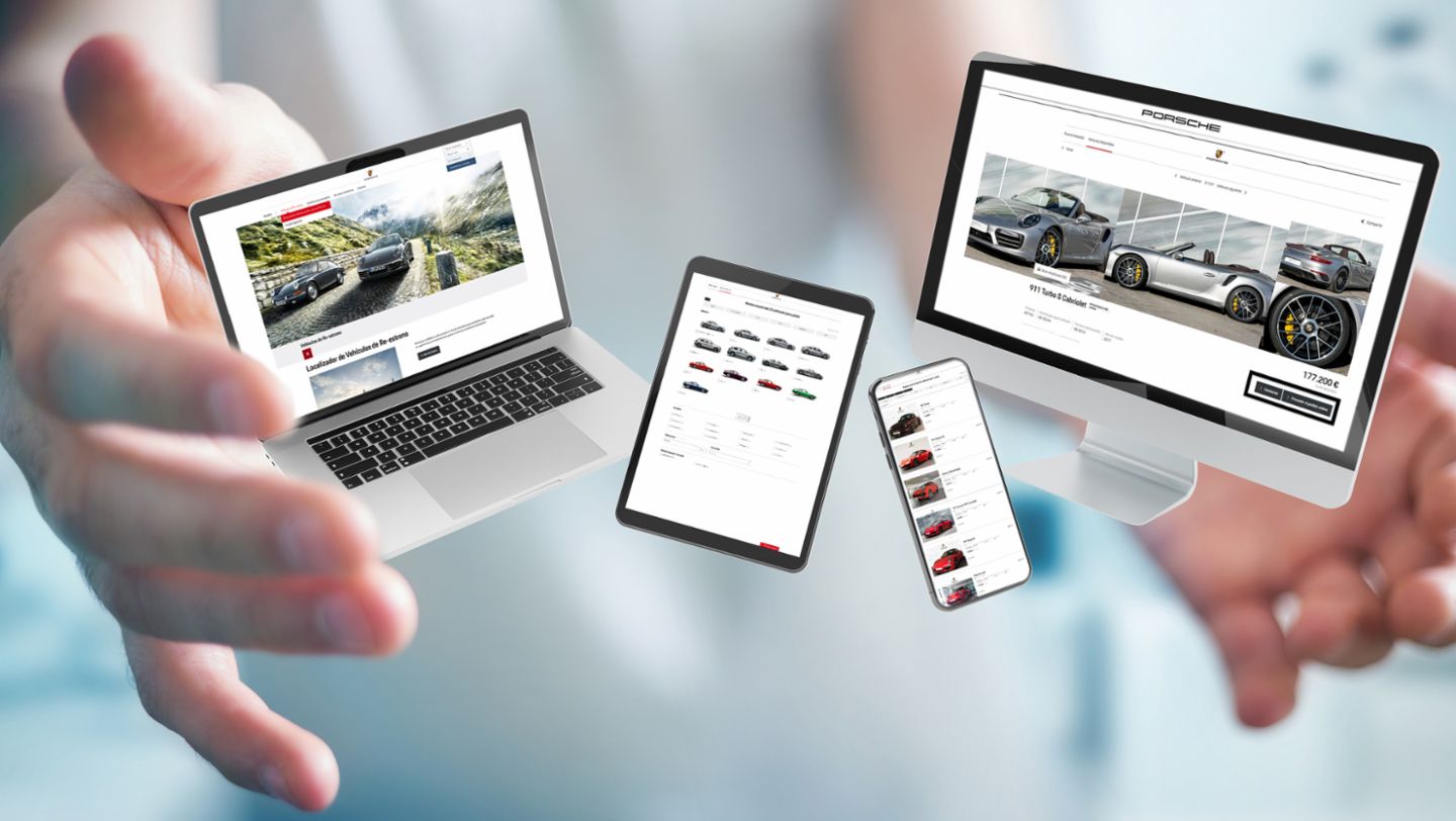 One MarketPlace: el portal donde Porsche vende online sus vehículos usados, 2020, Porsche Ibérica.
