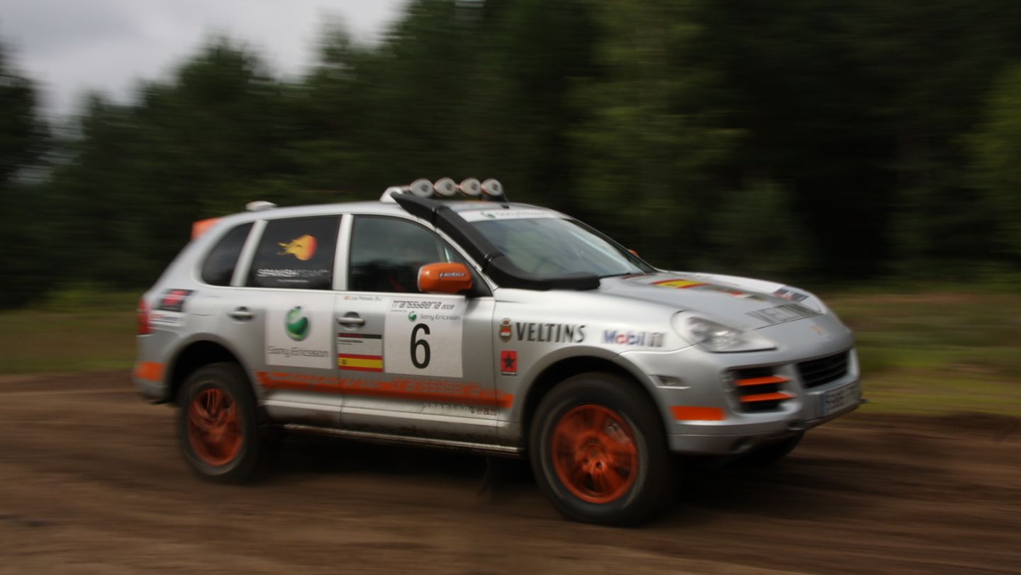 Equipo español en el Rally Transsyberia, 2008, Porsche AG