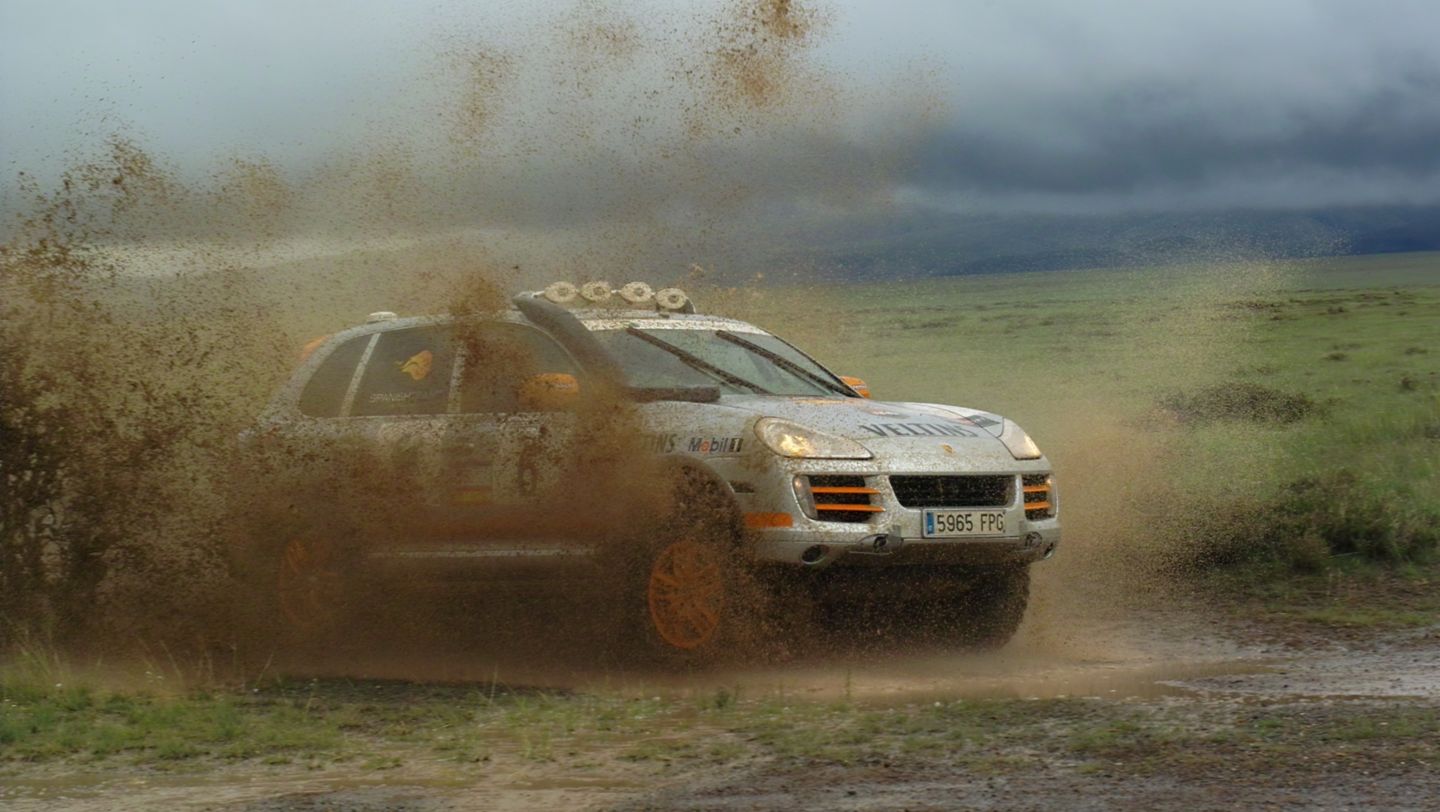 Equipo español en el Rally Transsyberia, 2008, Porsche AG