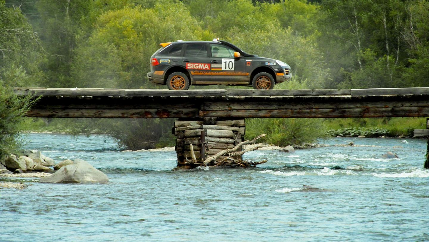 Rallye Transsyberia, ediciones 2007 y 2008, Porsche AG