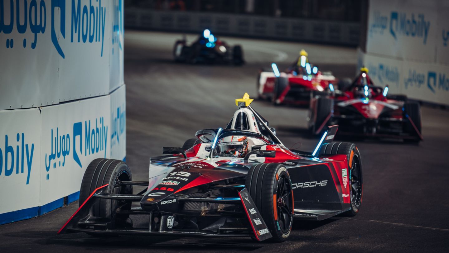 António Félix da Costa, 99X Electric Gen3, carrera 2, E-Prix de Diriyah, 2023, Porsche AG