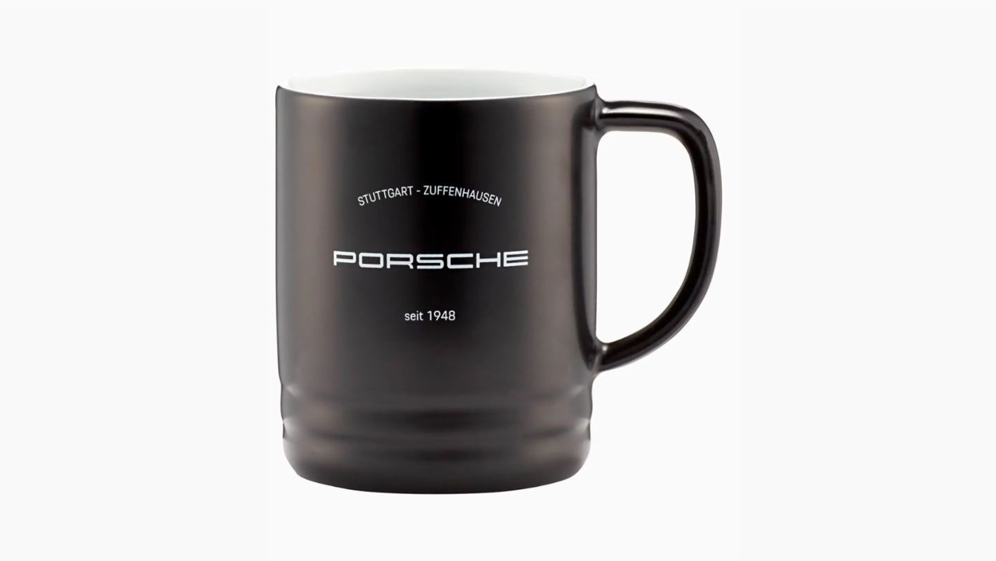 Taza en color Negro Porsche Essential, regalos para San Valentín, 2023, Porsche AG