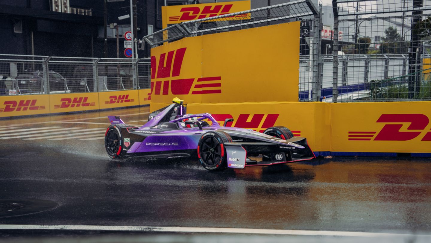 António Félix da Costa, Porsche 99X Electric (nº 13), 1ª carrera del E-Prix de Tokio, 2025, Porsche AG