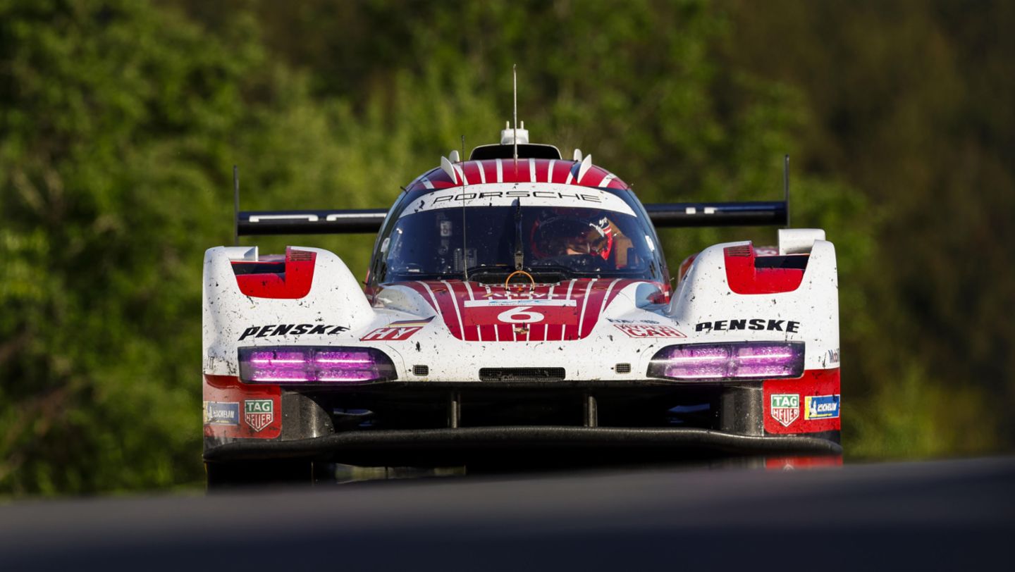 Porsche 963, Porsche Penske Motorsport (nº 6), Kévin Estre (FRA), Laurens Vanthoor (BEL), Pascal Wehrlein (ALE), 6 Horas de Spa-Francorchamps, Campeonato del Mundo de Resistencia FIA (WEC), 2025, Porsche AG