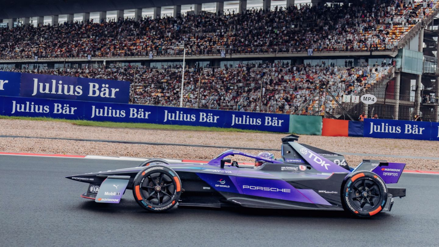 Pascal Wehrlein, Porsche 99X Electric (nº 94), E-Prix de Shanghái 2, 2026, Porsche AG