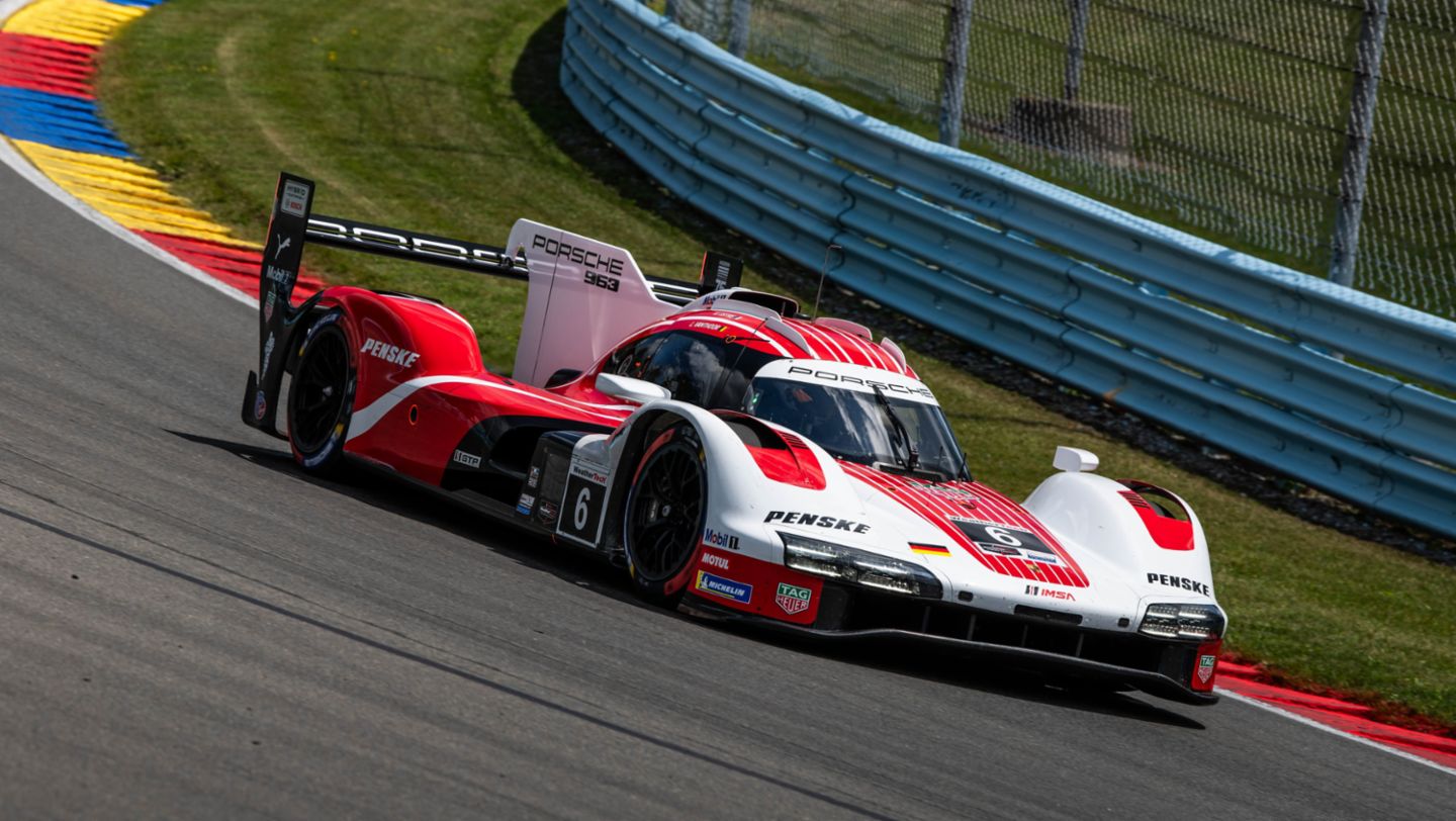 Porsche 963, Porsche Penske Motorsport (nº 6), Kévin Estre (FRA), Laurens Vanthoor (BEL), 6 Horas de Watkins Glen, campeonato IMSA, 2026, Porsche AG