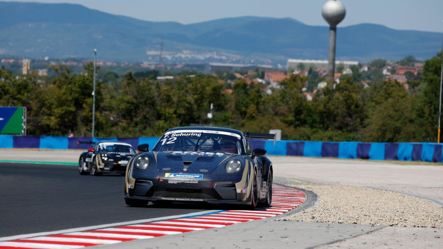Flynt Schuring (PB), Schumacher CLRT (nº 12), Porsche 911 Cup, Porsche Mobil 1 Supercup, Hungría, 2026, Porsche AG