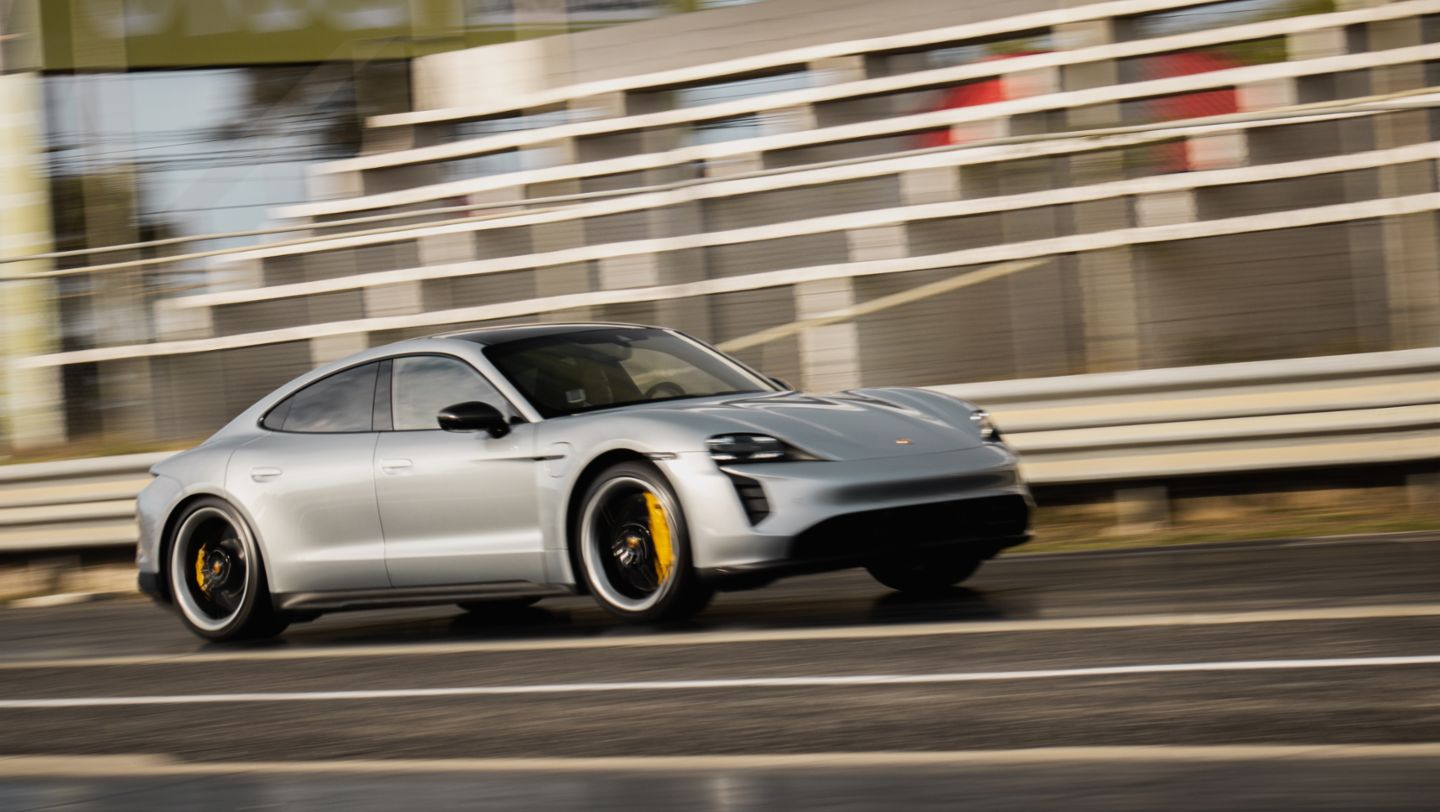 El Taycan Turbo S establece récord mundial de velocidad para el cuarto de milla