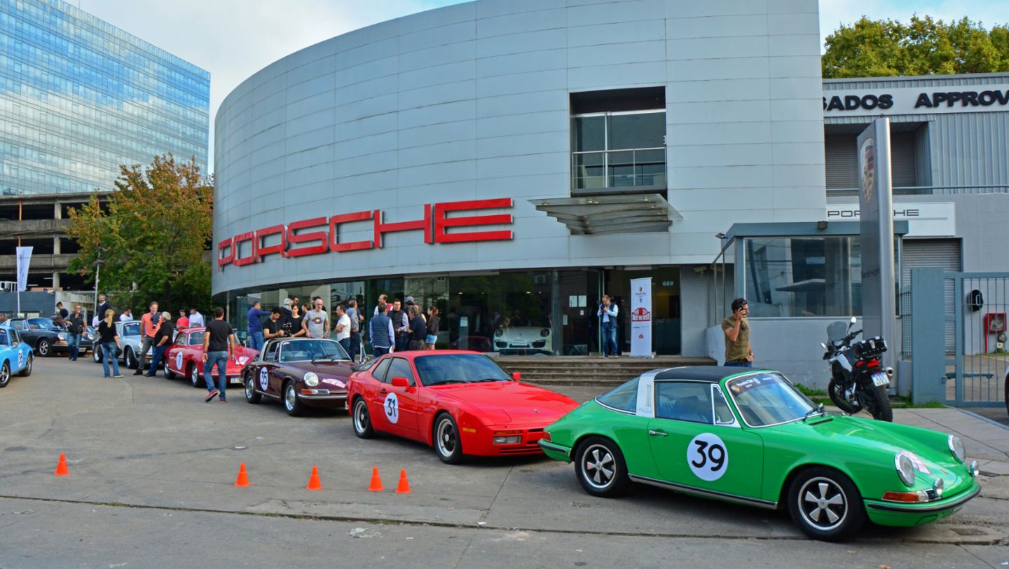 Porsche 911 E Targa, modelo 1971. Rally del Oeste 2022. Foto: @DavidRotondo
