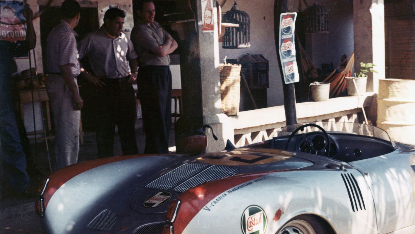La Carrera Panamericana de 1954, Porsche 550 Spyder, Porsche AG