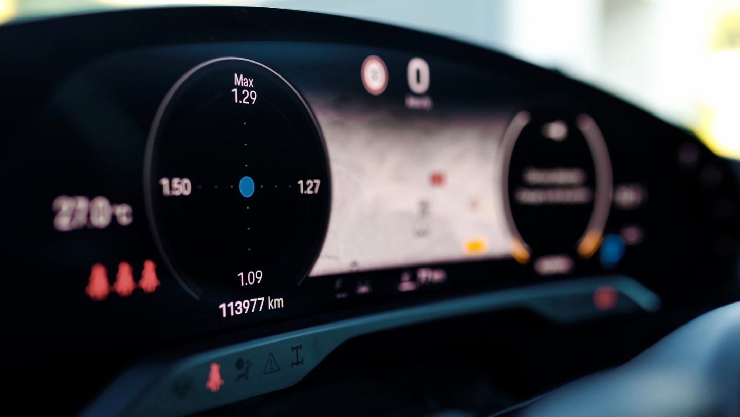 Taycan 4S de Guillaume Takvorian cuando tenía 113 977 kilómetros, 2022, Porsche AG