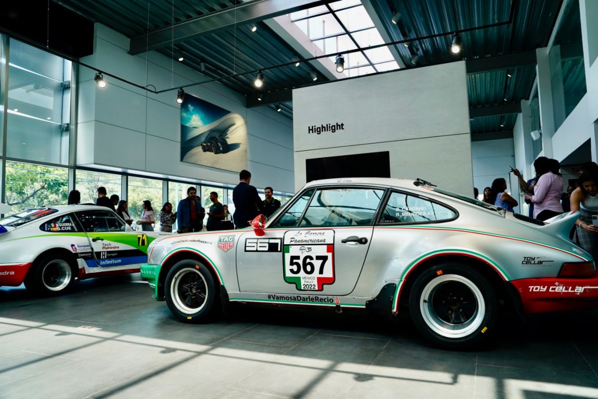 Porsche  911 de 1974, auto con el que participará Diego Cándano