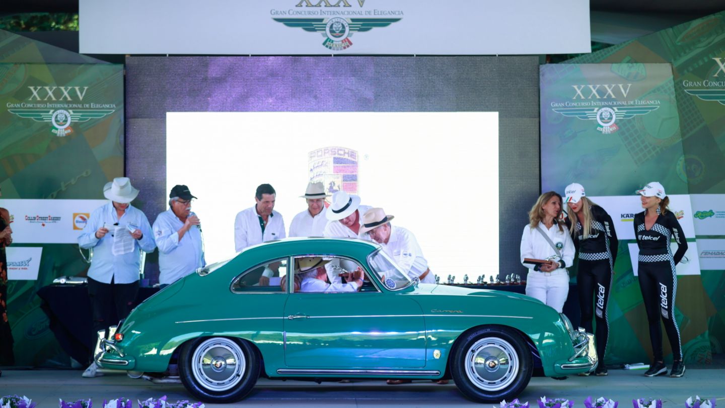 Categoría A: 356 Carrera de 1959, XXXV Gran Concurso Internacional de Elegancia, 2023, Porsche de México