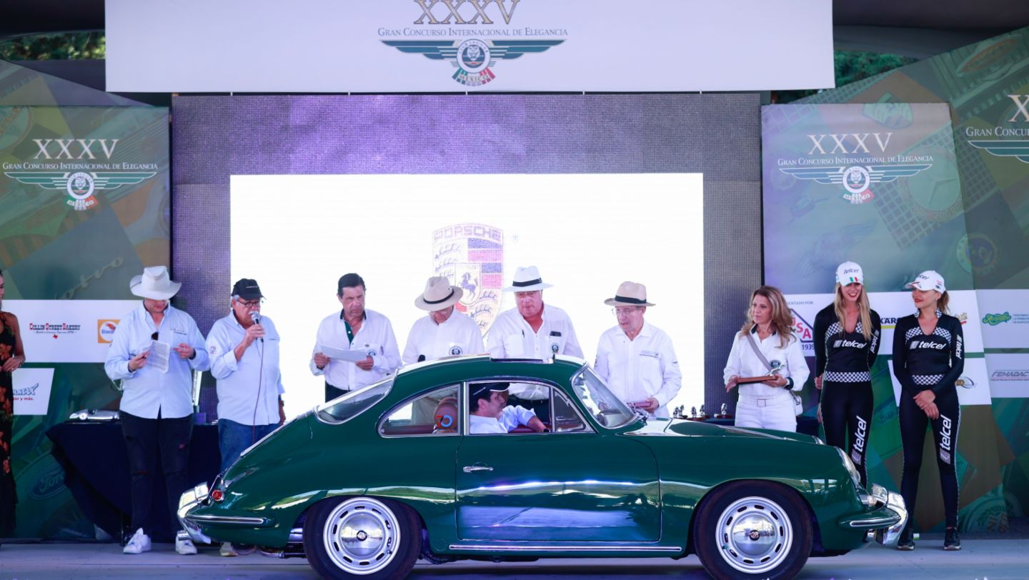 Categoría C: 356 SC de 1962, XXXV Gran Concurso Internacional de Elegancia, 2023, Porsche de México