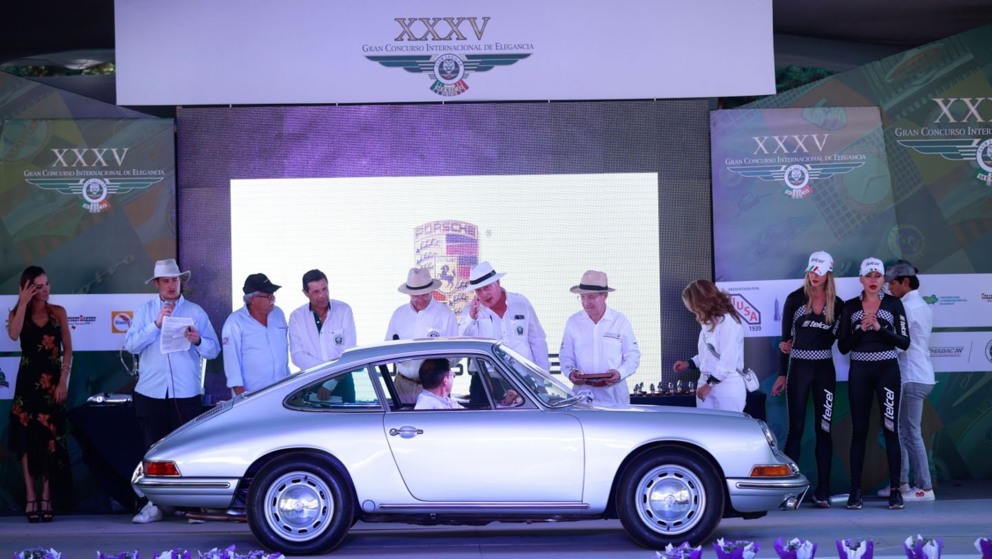 911 S de 1966, XXXV Gran Concurso Internacional de Elegancia, 2023, Porsche de México